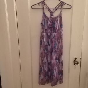 Marmot Taryn Dress - Fuschia Leaf color